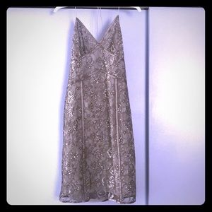 Silver dress